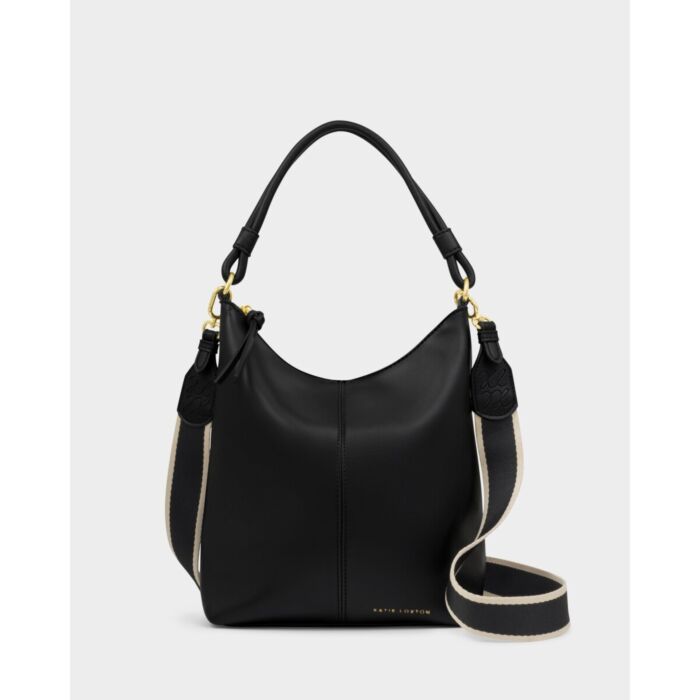 Katie Loxton Hallie Satchel Bag - Black